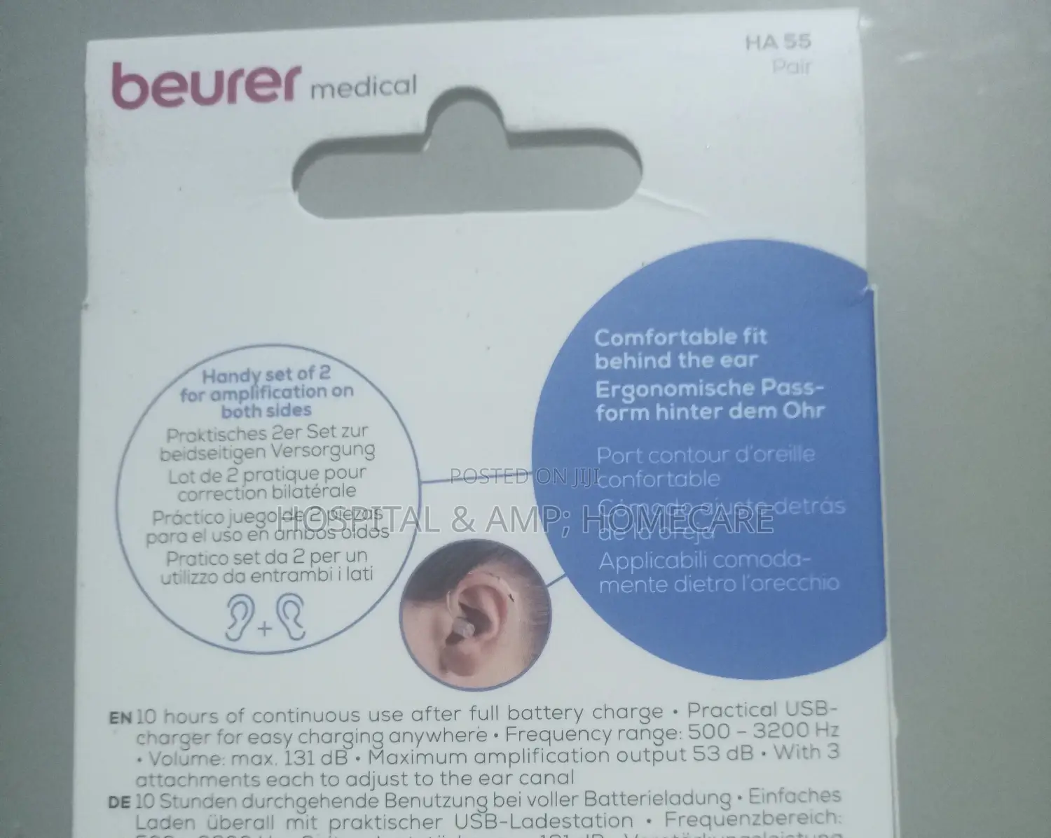 Beurer Ha55 Hearing Aid