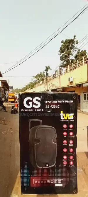 12" Mobile Rechargeable Speaker