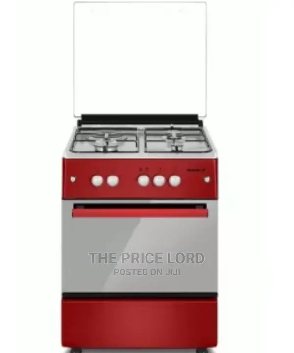 Maxi 60 60 3gas+1electric Cooker Red