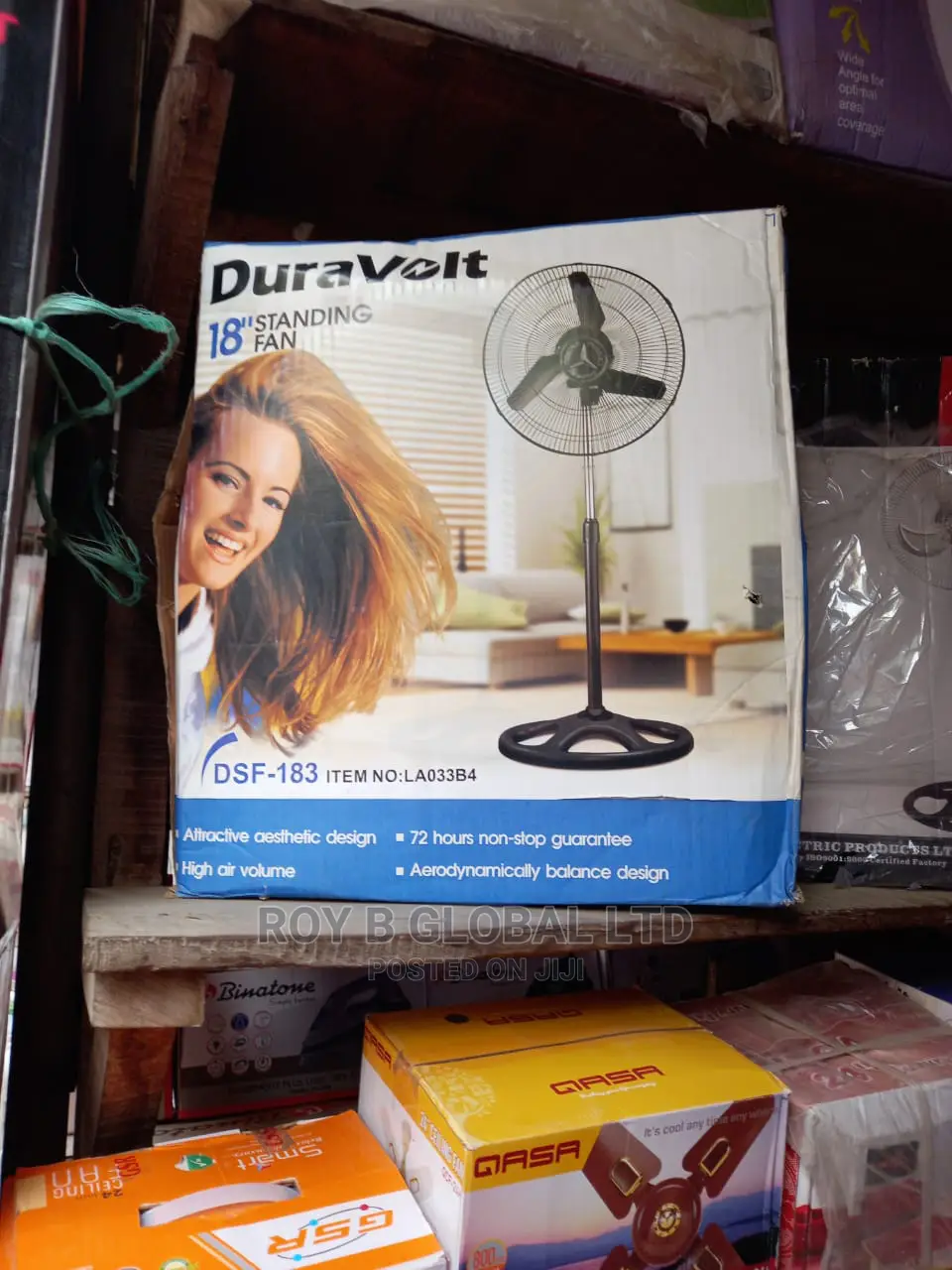 Duravolt 18" Standing Fan