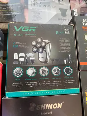 Shipped From Abroad 5 in 1 Rechargeable Bald Head Shaver