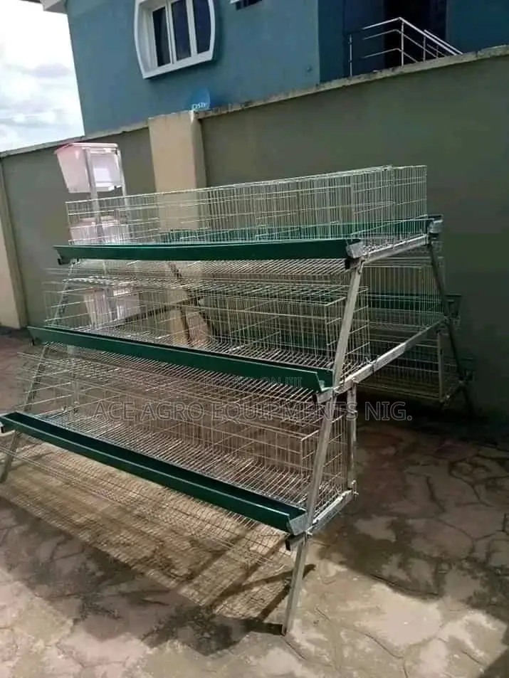 Galvanized Deluxe Battery Cage for Layers