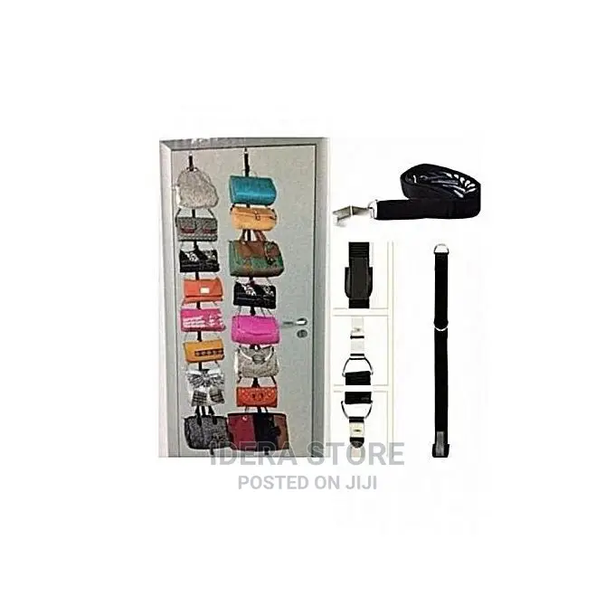 Adjustable Bag Rack(Holds 16 Handbags)