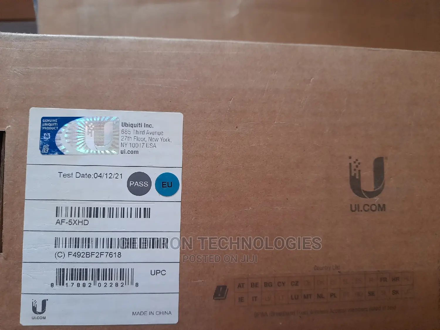 Ubiquiti:Af-5xhd Airfiber 5xhd
