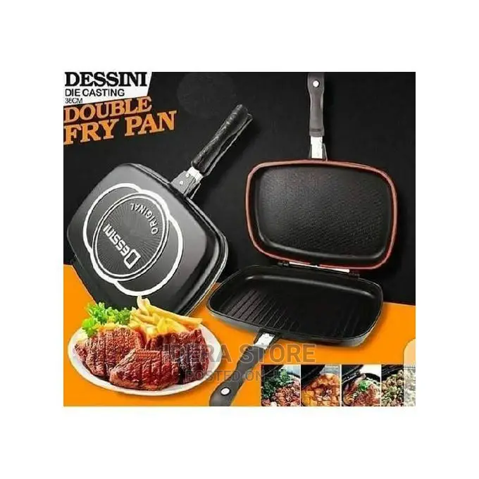 Dessini Grill Pan- Double Sided 36cm
