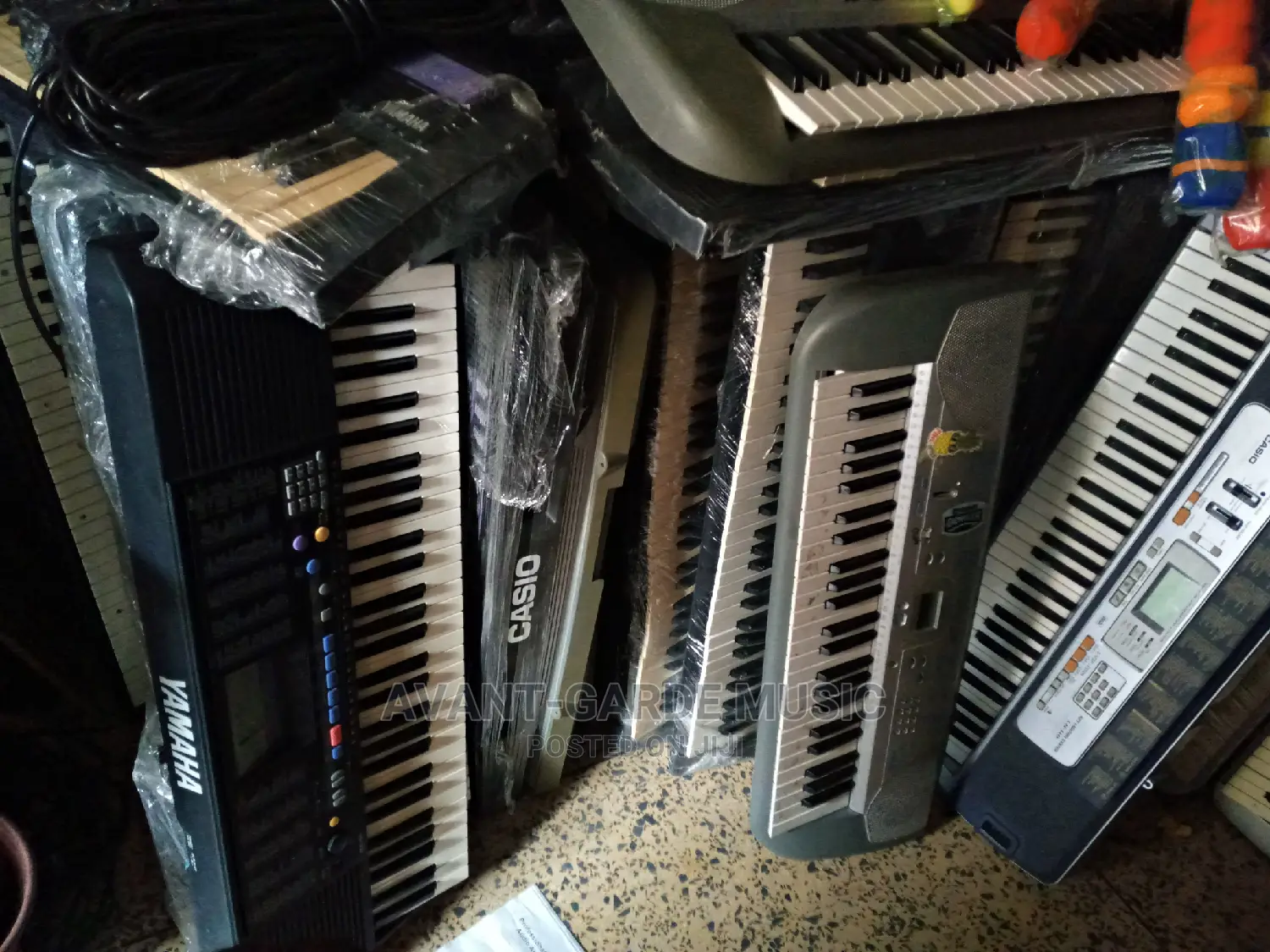 Yamaha and Casio Keyboards