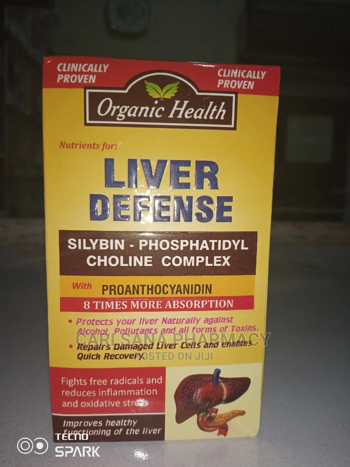 Organic Health Liver Difense