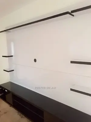 Automatic TV Console Handle-Less Doors Click Automatic Open
