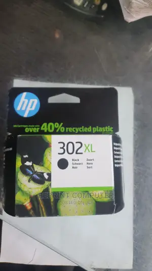 HP 302XL Black High Capacity Ink Cartridge (Original)