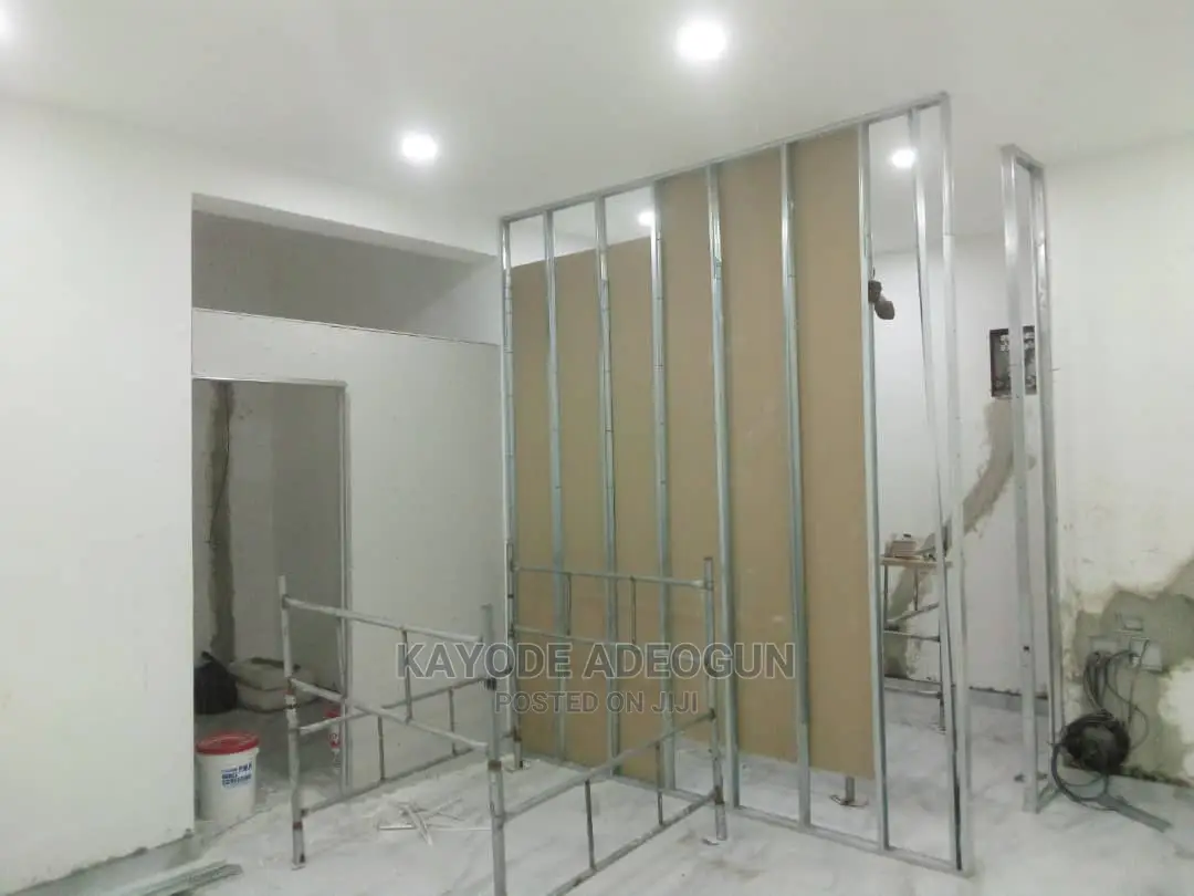 Gypsum Board Wall Partitioning.