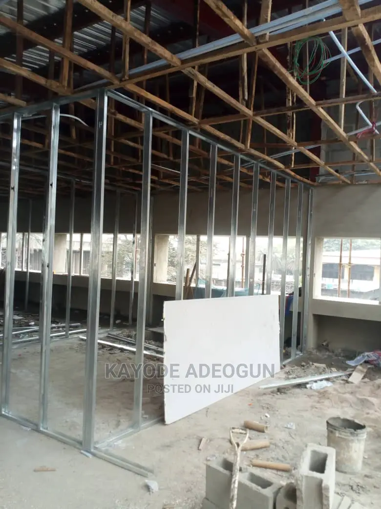 Gypsum Board Wall Partitioning.