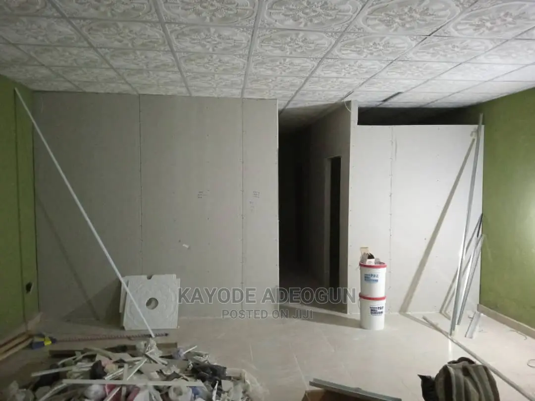 Gypsum Board Wall Partitioning.