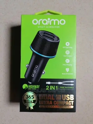 Oraimo Car Charger Oraimo OCC-21DML Black
