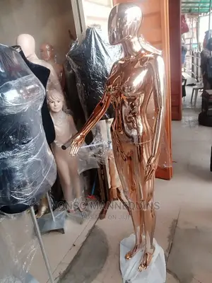 Rose Gold Size 8 Female Faceless Mannequin