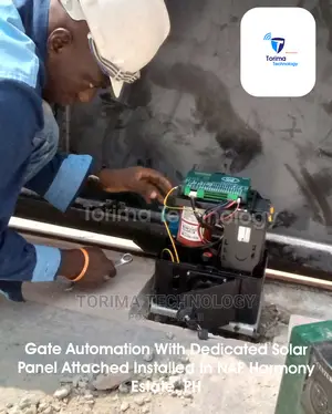Automated Slide Gate Installation