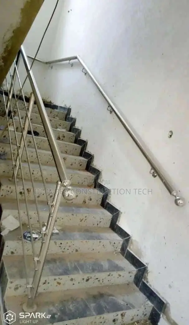 Grey Glass Handrail