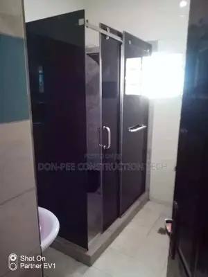 Grey Shower Glass