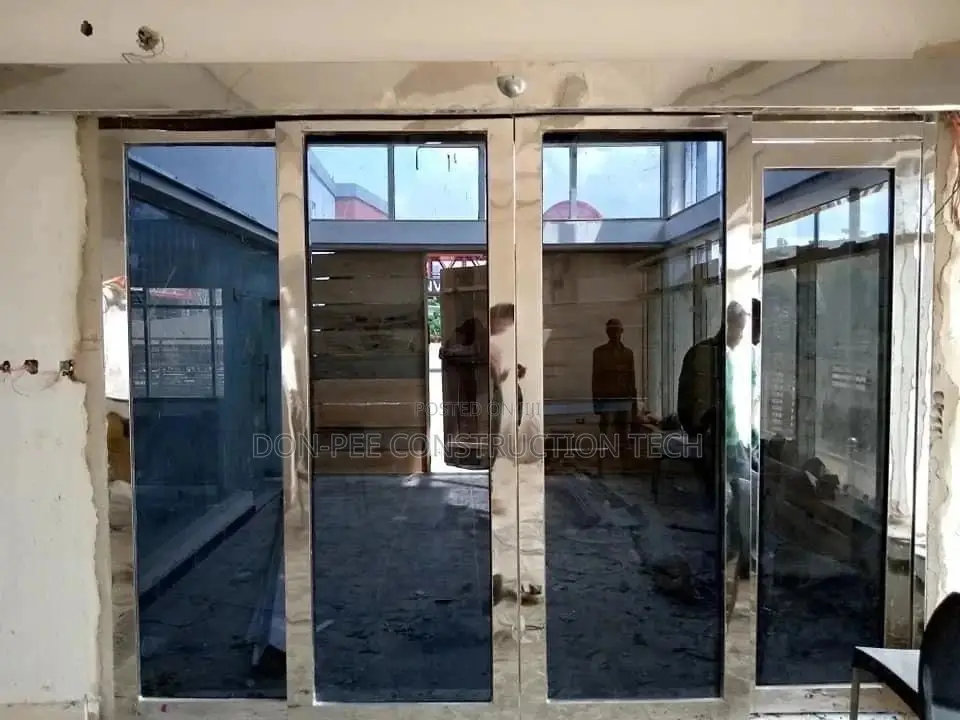 Stainless Glass Door