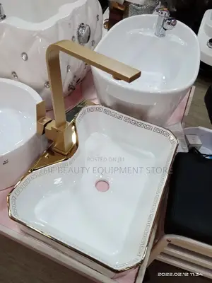 Creamic Gold Pedicure Bowl
