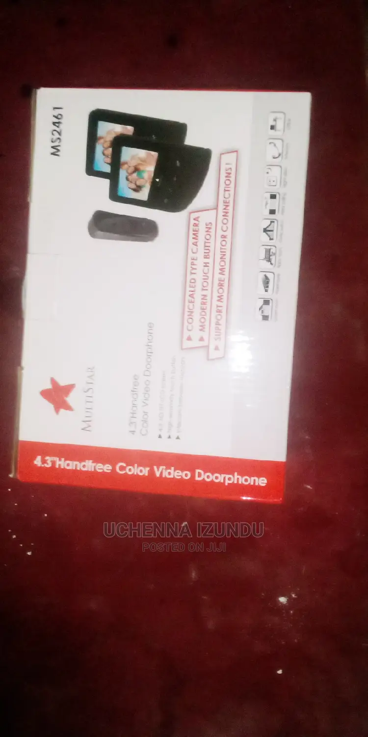Video Door Bell With 2 Receptors