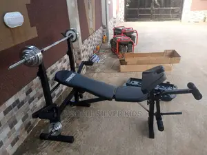 Weight Bench With 50kg Weight Box