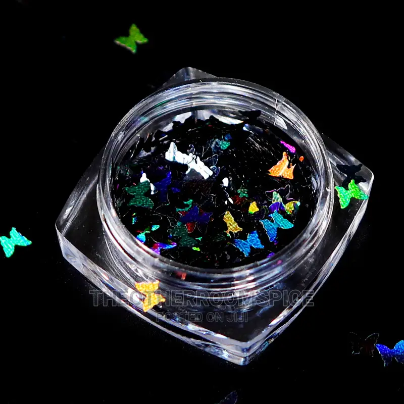 Butterfly Shape Shiny 3D Sequin Manicure Nail Art Decoration