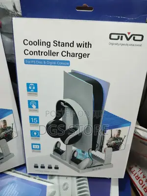 Oivo Cooling Stand for Ps5 With Controller Charger
