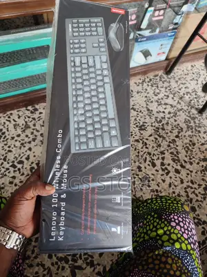 Lenovo 100 Wireless Combo Keyboard and Mouse