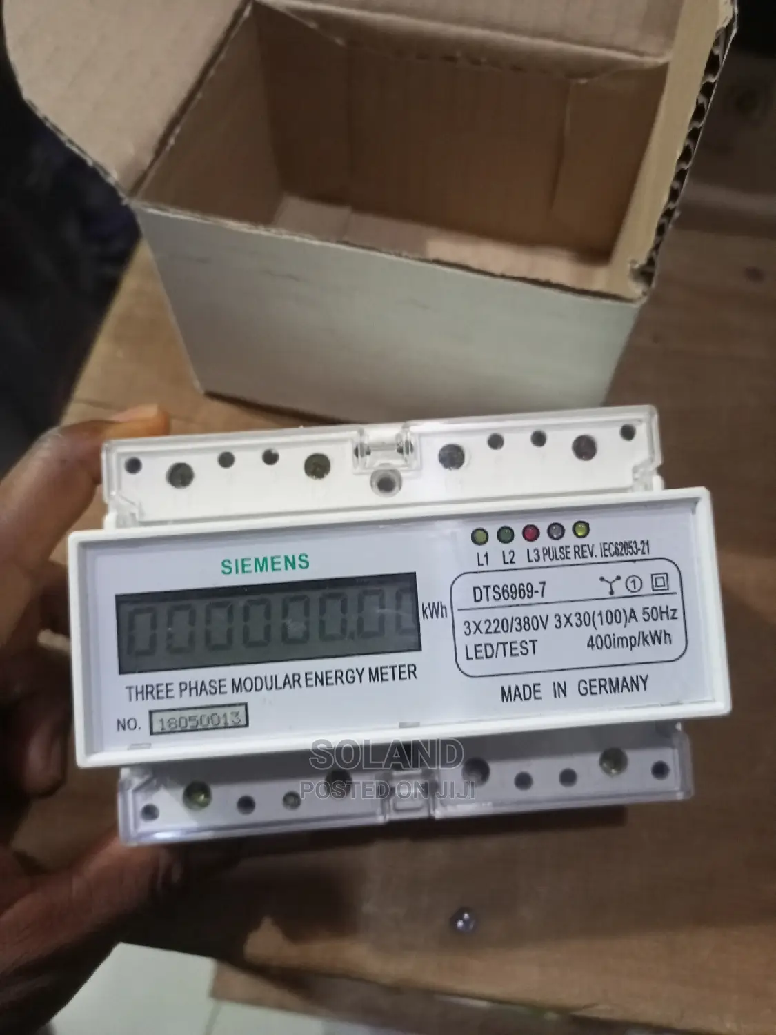 Siemens Three Phase Modular Energy Meter / Check Meter