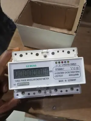 Siemens Three Phase Modular Energy Meter / Check Meter