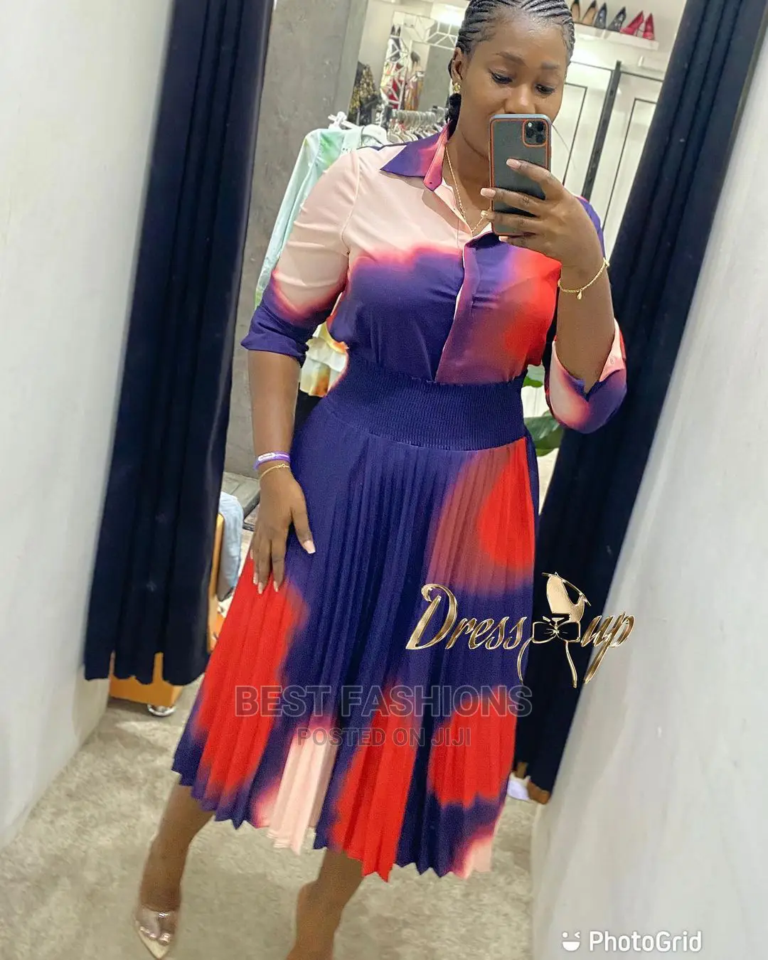 Ladies Smart Midi Dress