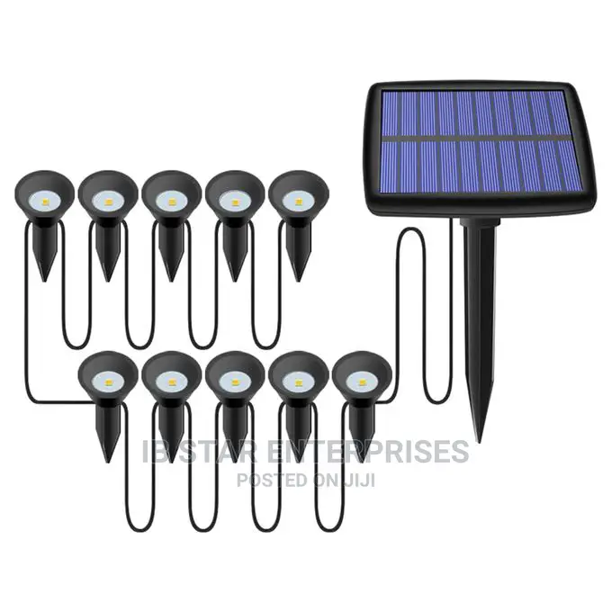 Garden Landscape 10 in 1 LED Solar Light Lawn Lamp