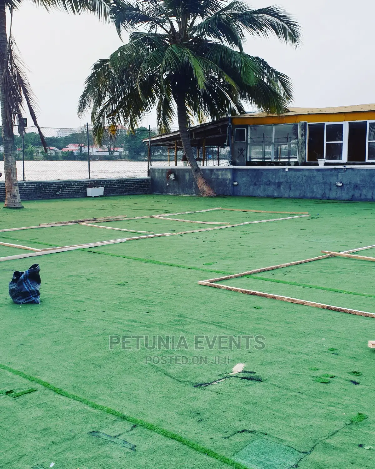 Green Grass Rug for Rent