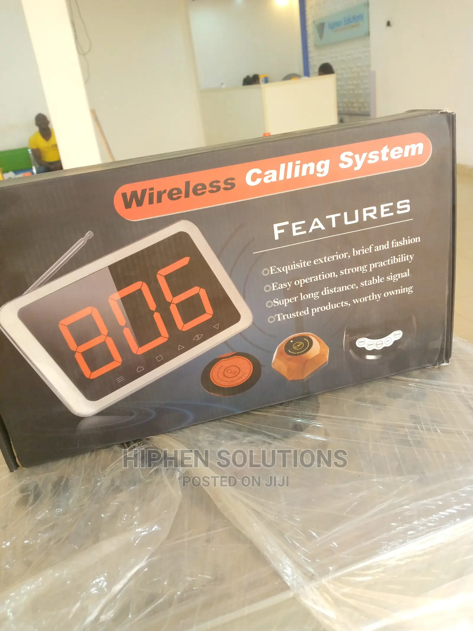 Customers Wireless Calling System
