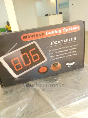 Customers Wireless Calling System