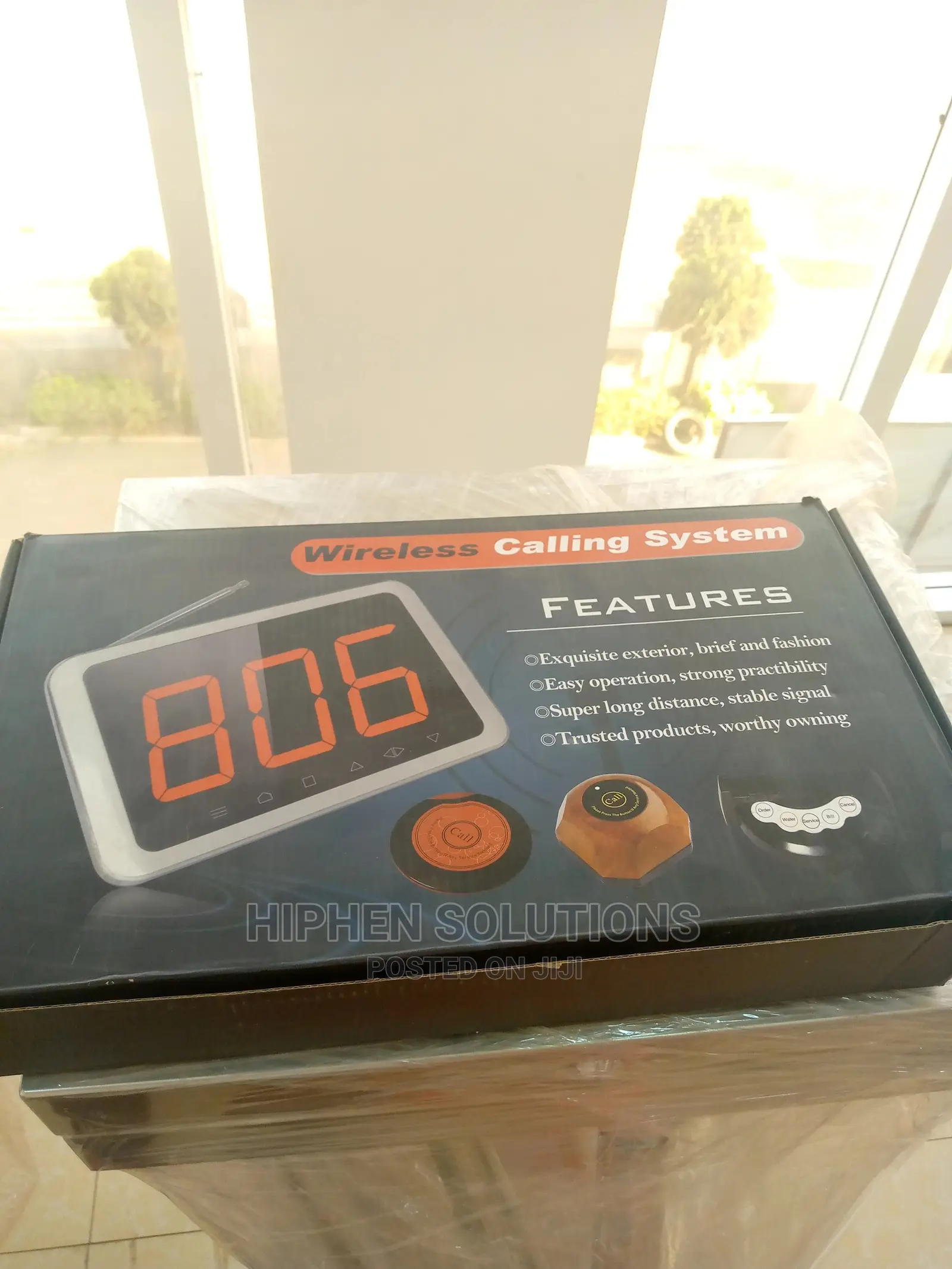 Push Button Paging Transmitter