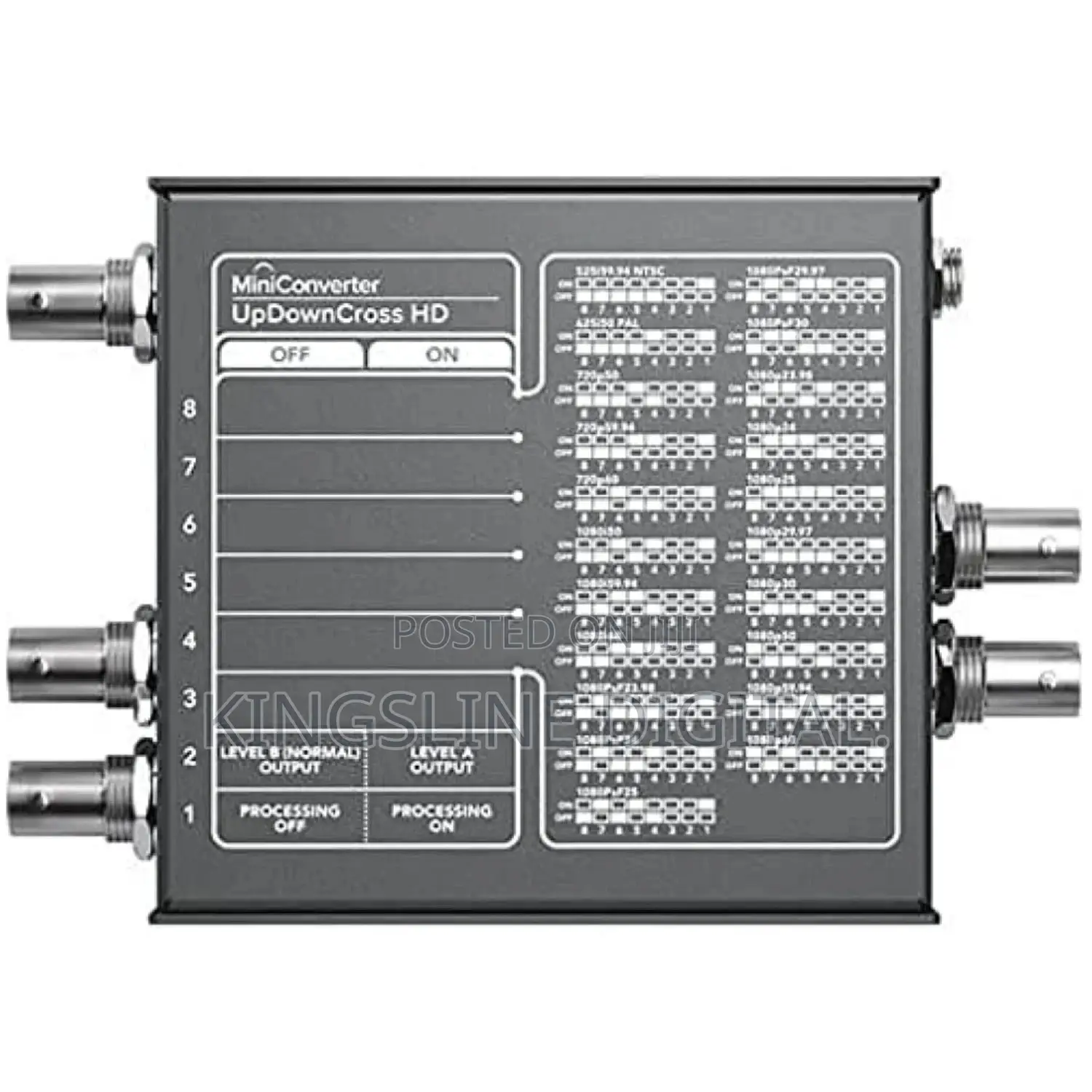 Blackmagic Design Mini Converter Updowncross HD