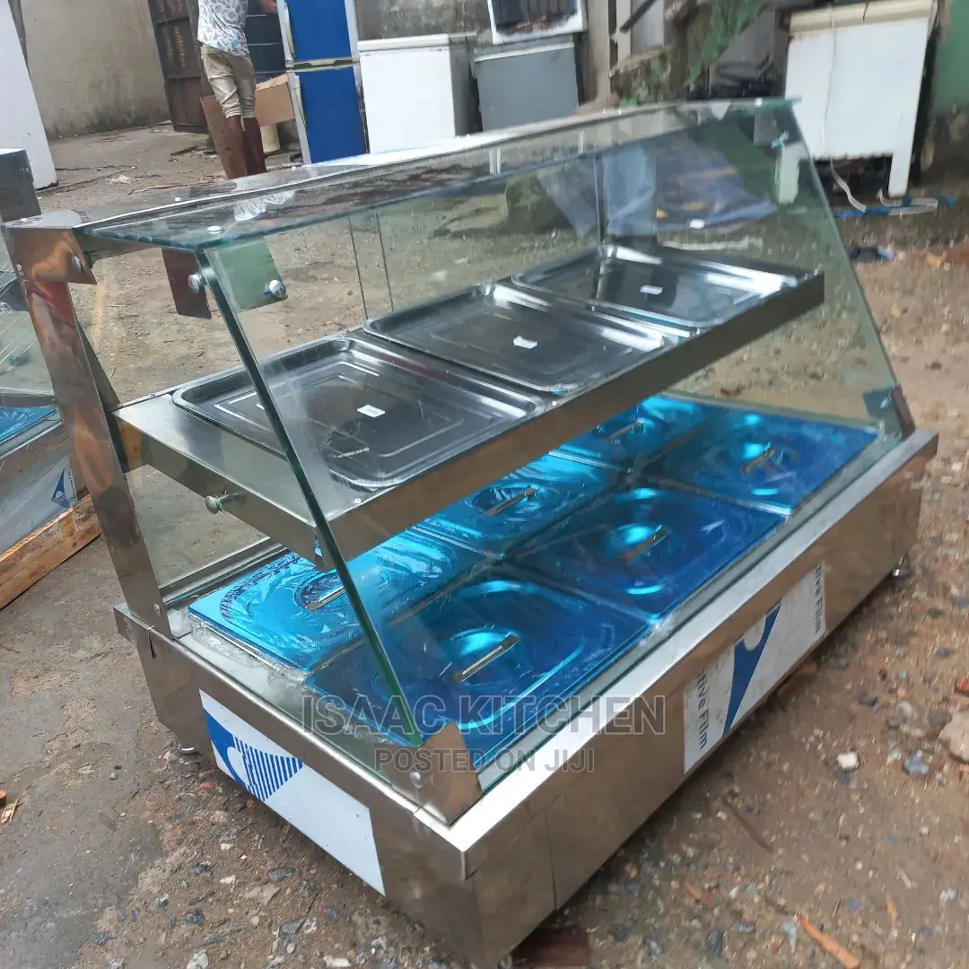 6plate Table Top Food Display Warmer