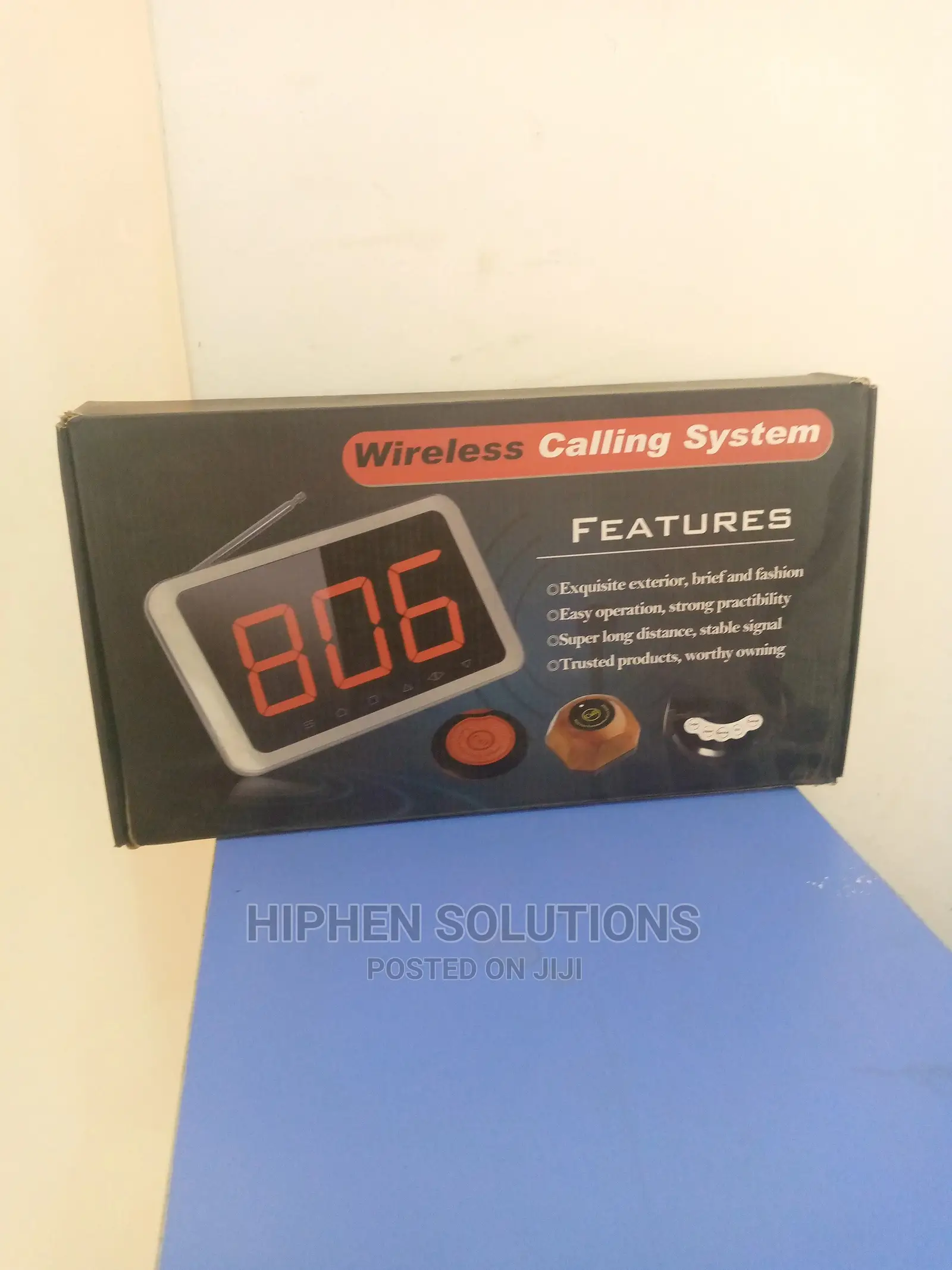 Calling Paging System for Customer