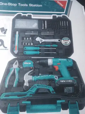 128pcs Total Tools Box Set