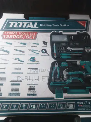 128pcs Total Tools Box Set