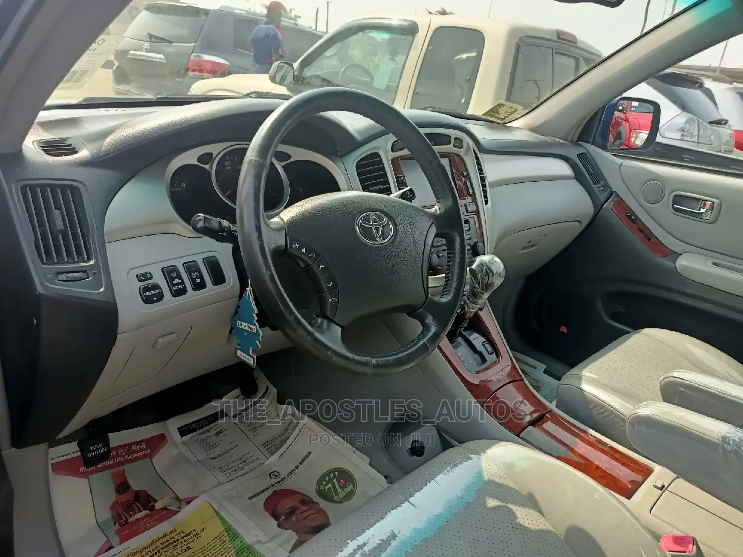 Toyota Highlander V6 AWD 2004 Blue