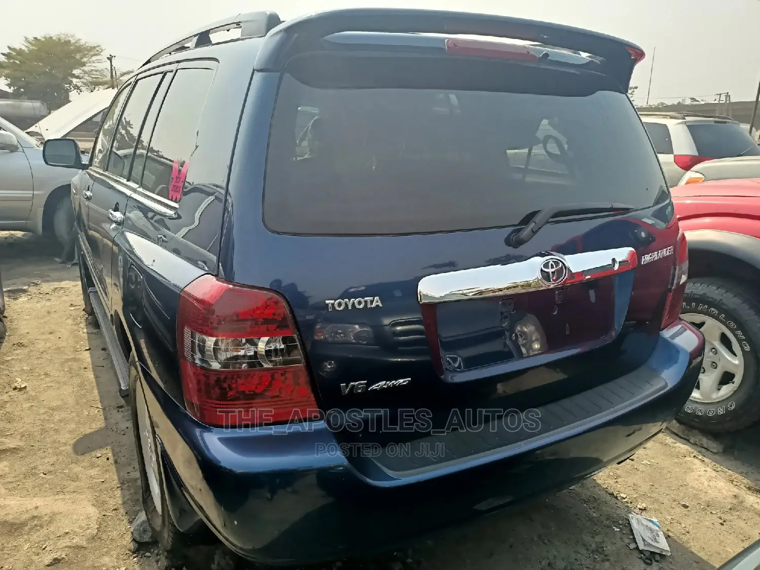 Toyota Highlander V6 AWD 2004 Blue