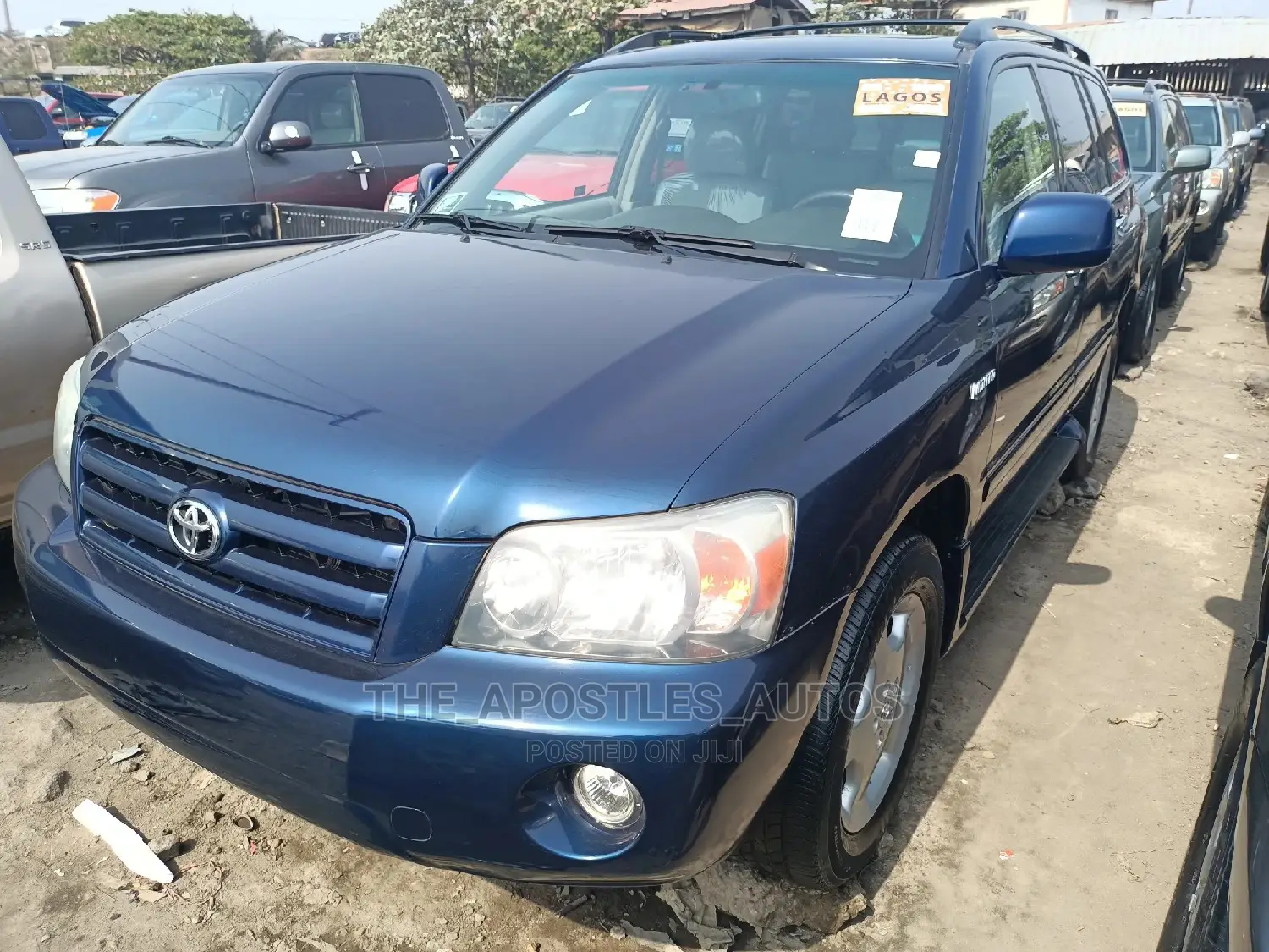 Toyota Highlander V6 AWD 2004 Blue