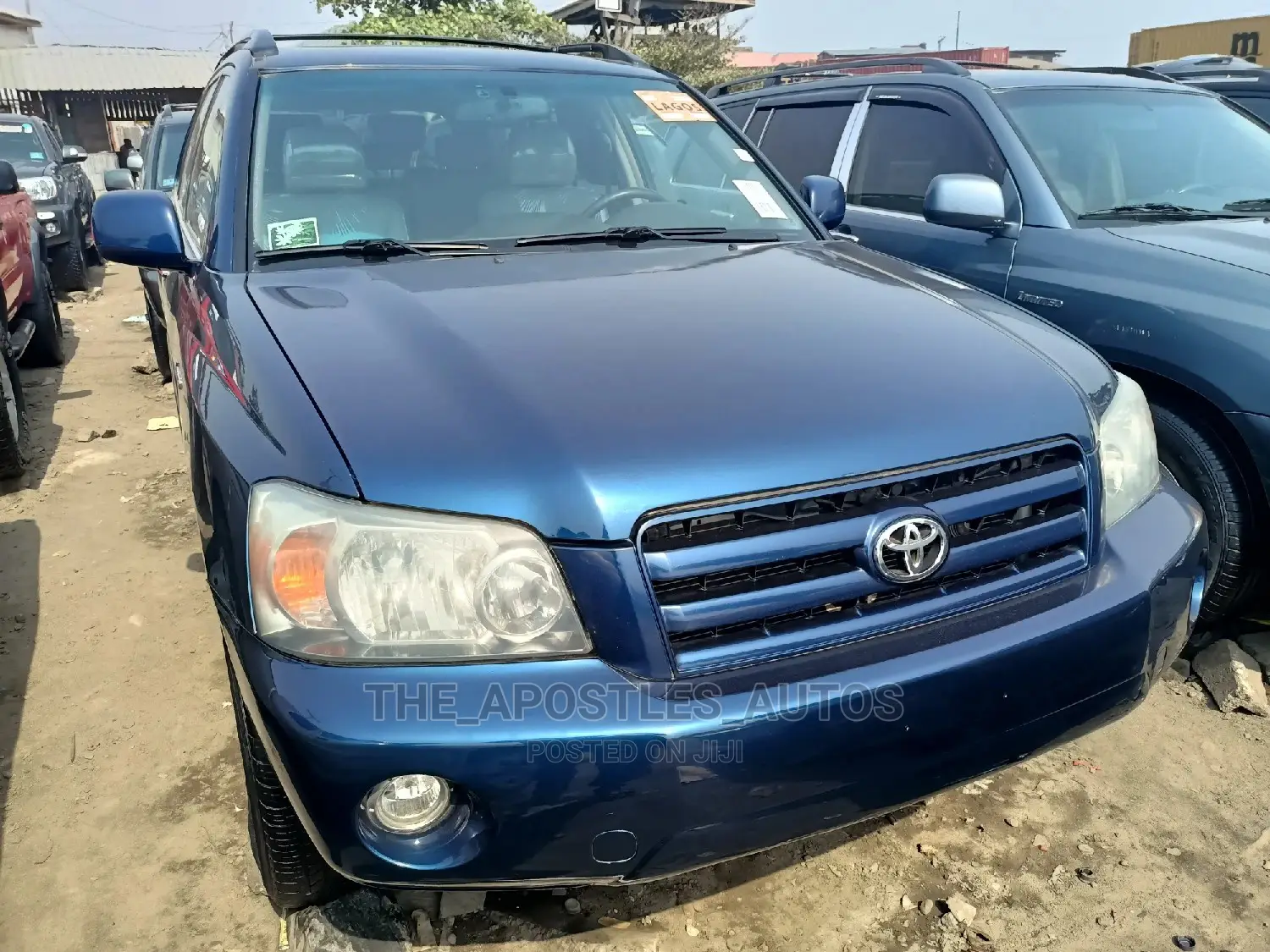 Toyota Highlander V6 AWD 2004 Blue