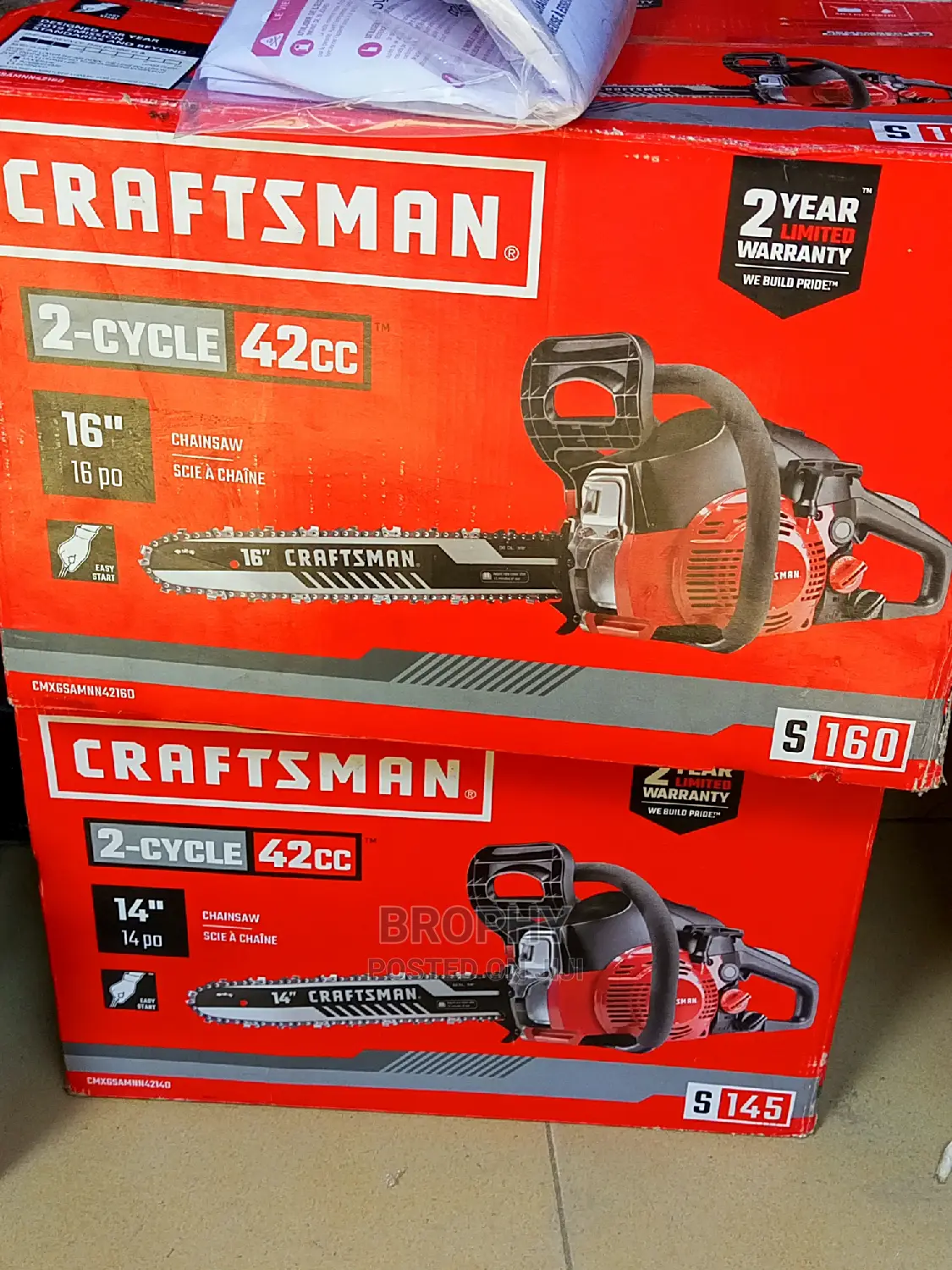 Durable Petrol Chainsaw Machine