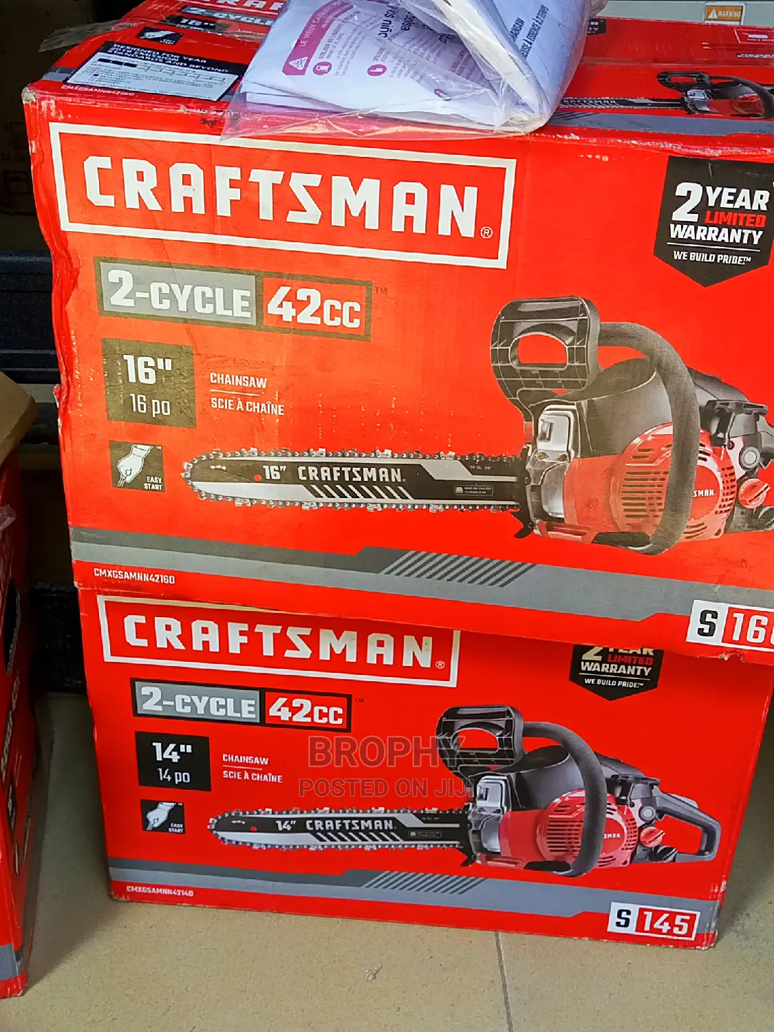 Durable Petrol Chainsaw Machine