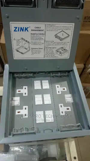 Zinc Floor Box