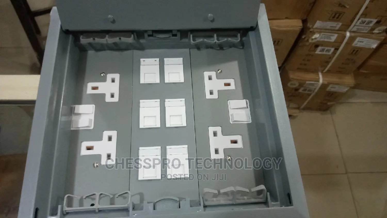 Zinc Floor Box