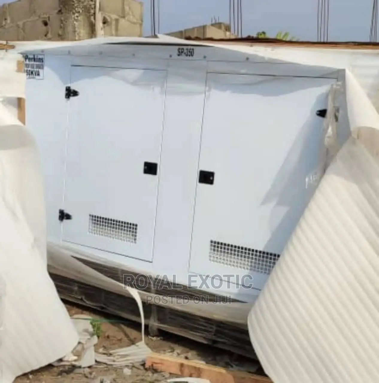 60kva Perkins Diesel Soundproof Generator 100%Coppa.